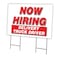 Signmission Now Hiring Delivery Truck Driver Yard & Stake outdoor plastic coroplast, 2436-DELIVERY TRUCK DRIVER C-2436-DS-DELIVERY TRUCK DRIVER - alternate 1